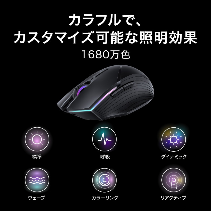 HUAWEI Wireless Mouse GT － 高性能にして多機能なゲーミングマウスが