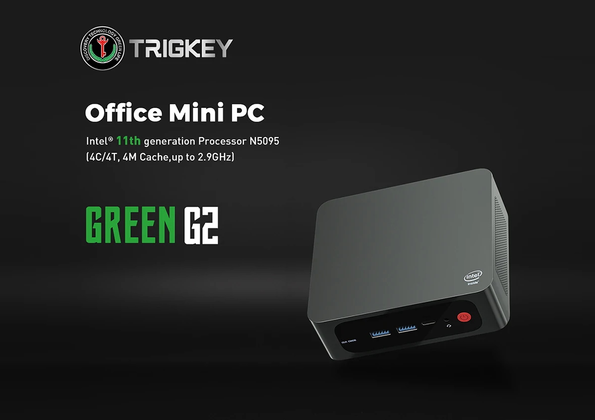 Trig Key Green G2 － 新世代CPU Intel Celeron N5095搭載の手頃