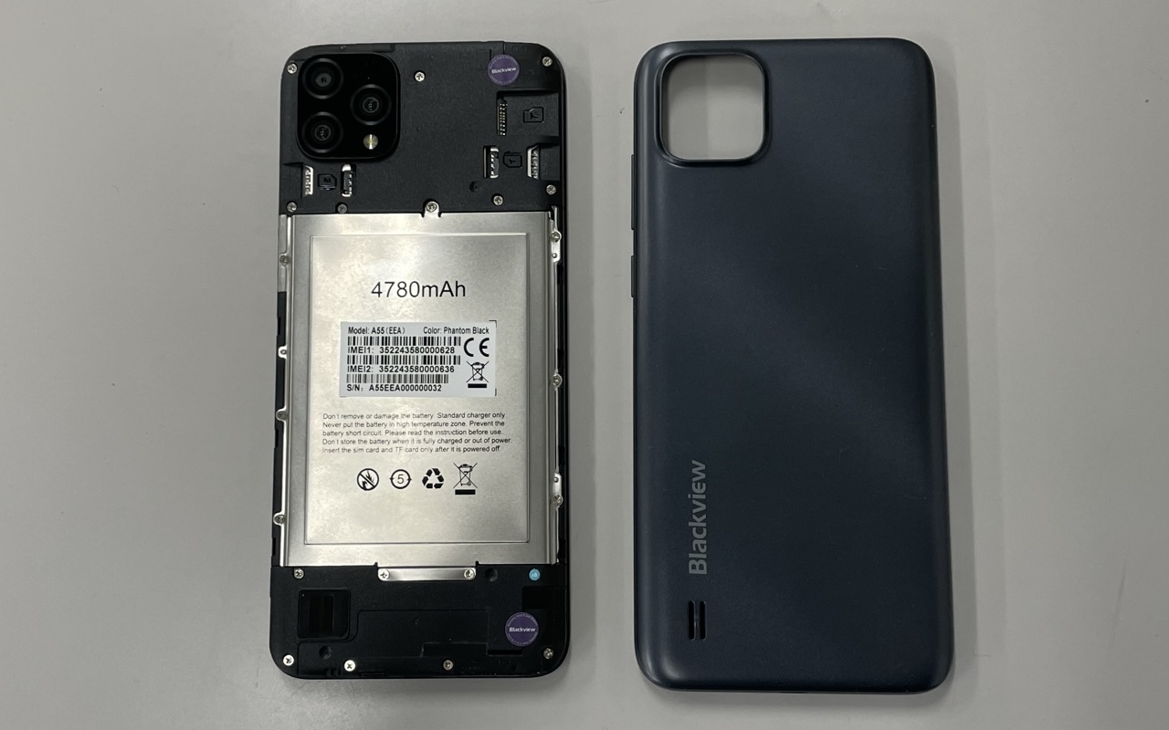 Blackview A55の実機レビュー － 1万円以下で購入できるエントリー