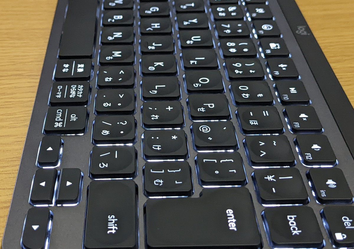 Logicool MX KEYS MINIの実機レビュー － ロジクールの「コンパクトな