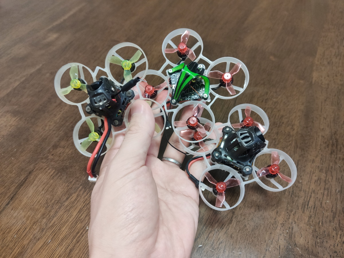 ドローン等 ４台セット(必要ならもう１台追加して５台セットで) FPVドローンをはじめよう！2022年版 － その魅力と、現在の性能