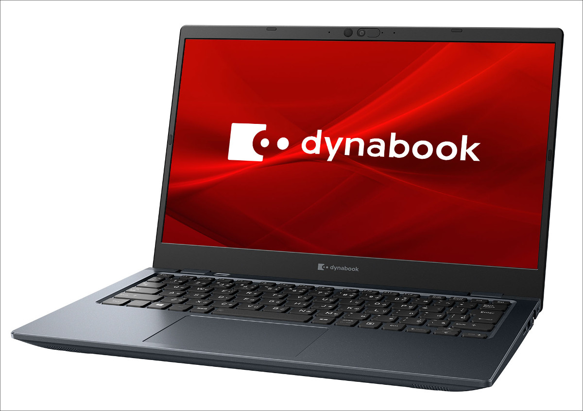 dynabook G9（GZ/HV）－ 13.3インチで重さ875 g！CPUにAlder Lakeを