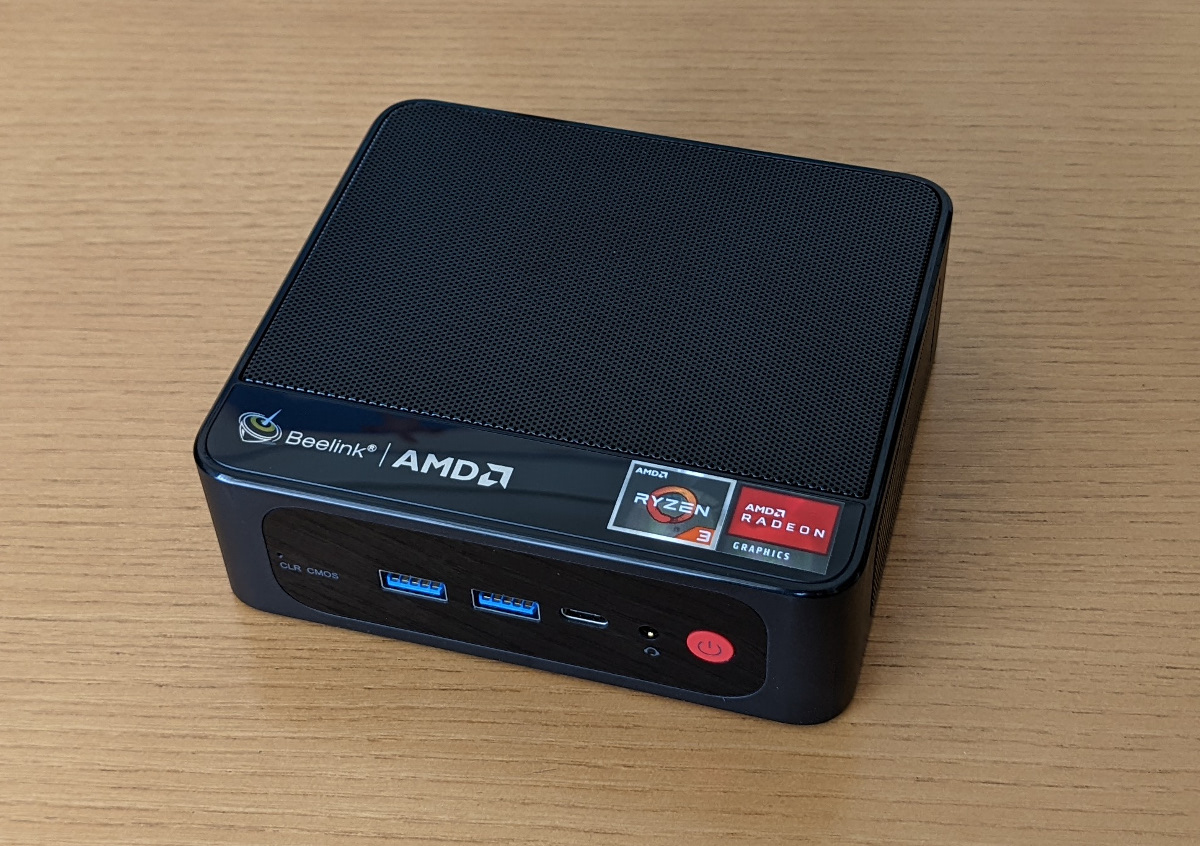 Beelink SER3 3200Uの実機レビュー － Ryzen 3 3200U搭載のミニPC