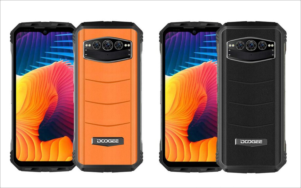 DOOGEE V30 スマートフォン本体 オレンジ DOOGEE V30 － 背面がレザー張りの5G対応タフネススマホ、eSIM対応で