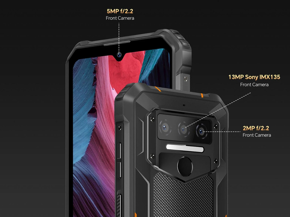 OUKITEL WP23 － 10,000 mAhオーバーの大容量バッテリーを搭載する低