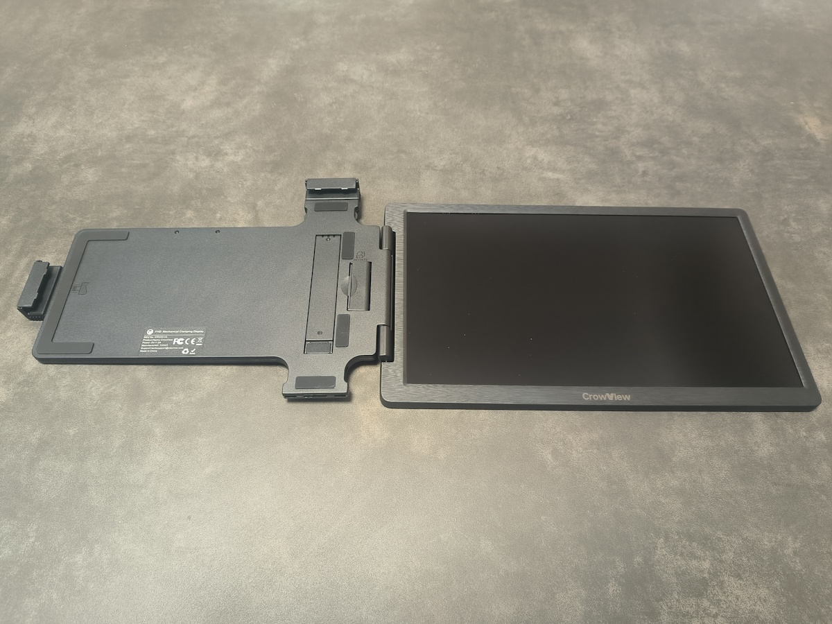 CrowView 14インチ ノートパソコン用モバイルモニター 実機レビュー
