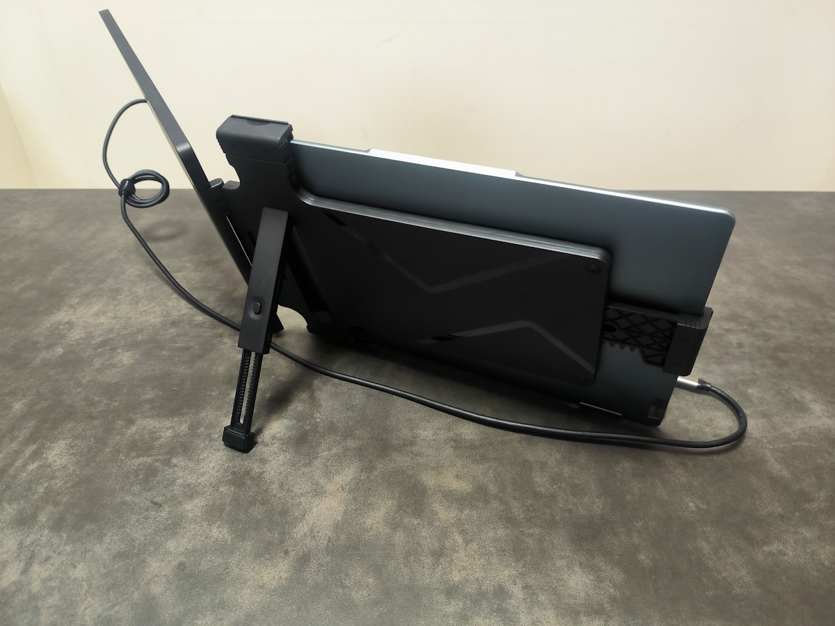 ノートPC用 拡張モニター ポータブルディスプレイ 14インチ CrowView CrowView 14インチ ノートパソコン用モバイルモニター 実機レビュー