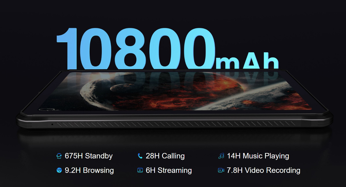 DOOGEE R10 － Helio G99搭載のタフネスタブレット、競合機種よりも