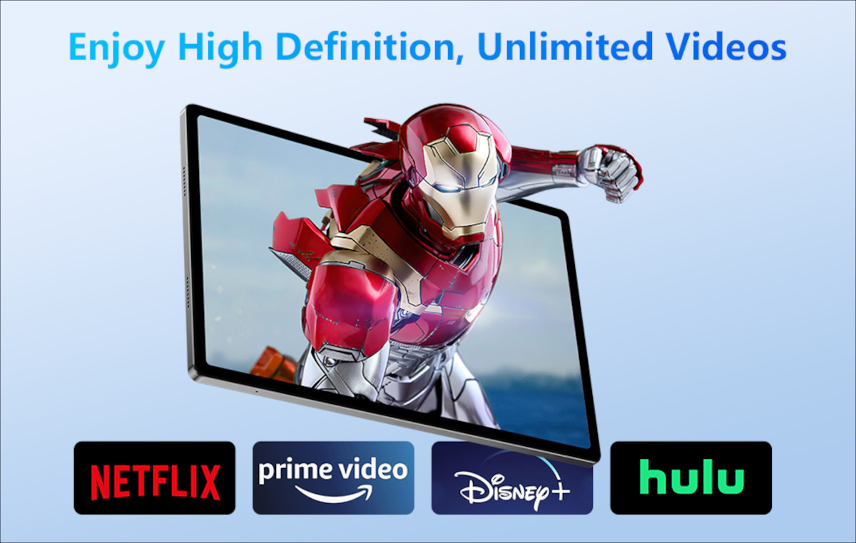 Headwolf HPad 5 － Helio G99搭載でWidevineはL1、NetflixでもHD画質