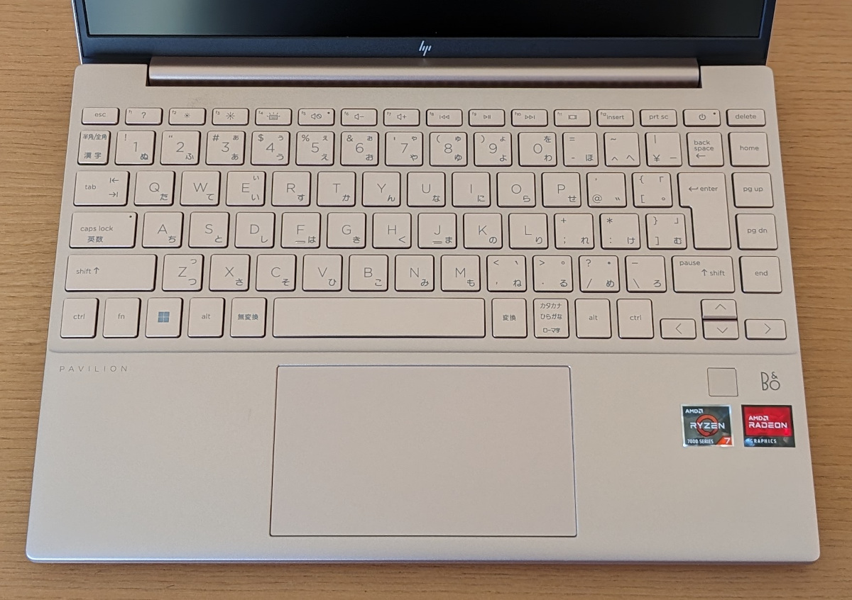 HP Pavilion Aero　2023年3月新品で購入 HP Pavilion Aero 13-be (2023) の実機レビュー - the比較