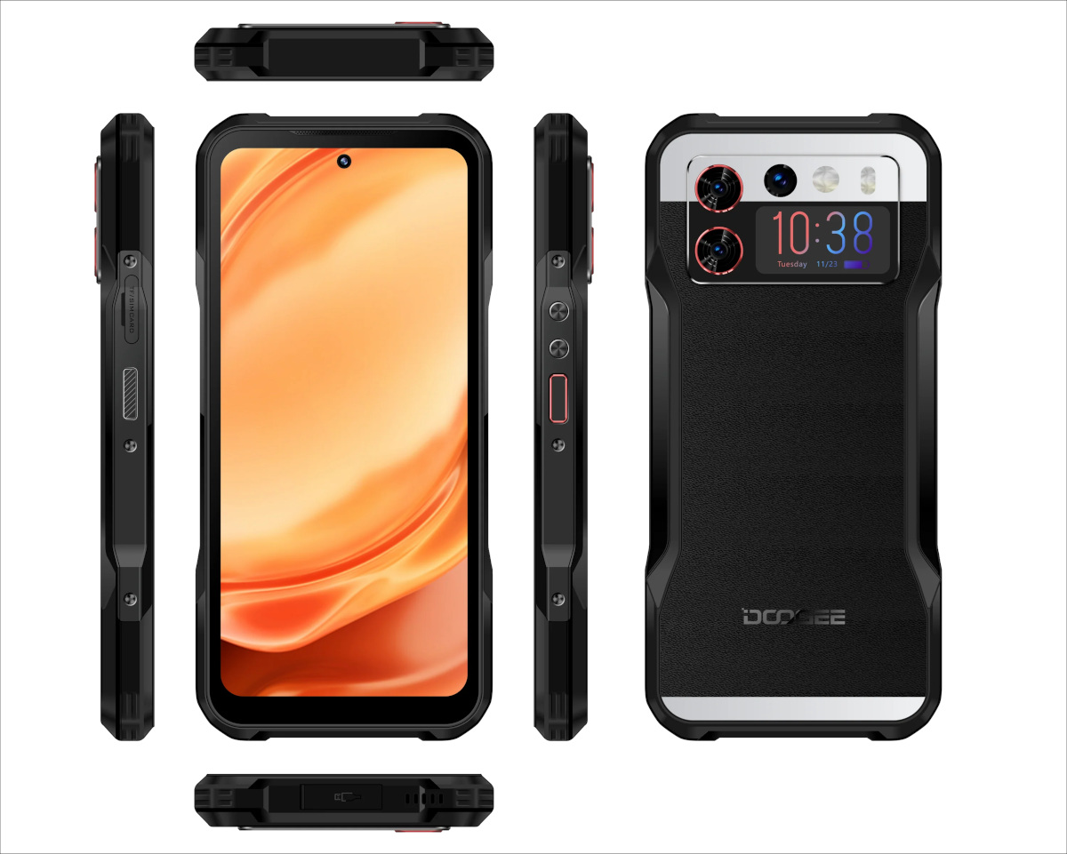 DOOGEE V20S － 背面がレザー調でサブディスプレイも搭載！DOOGEEの5G