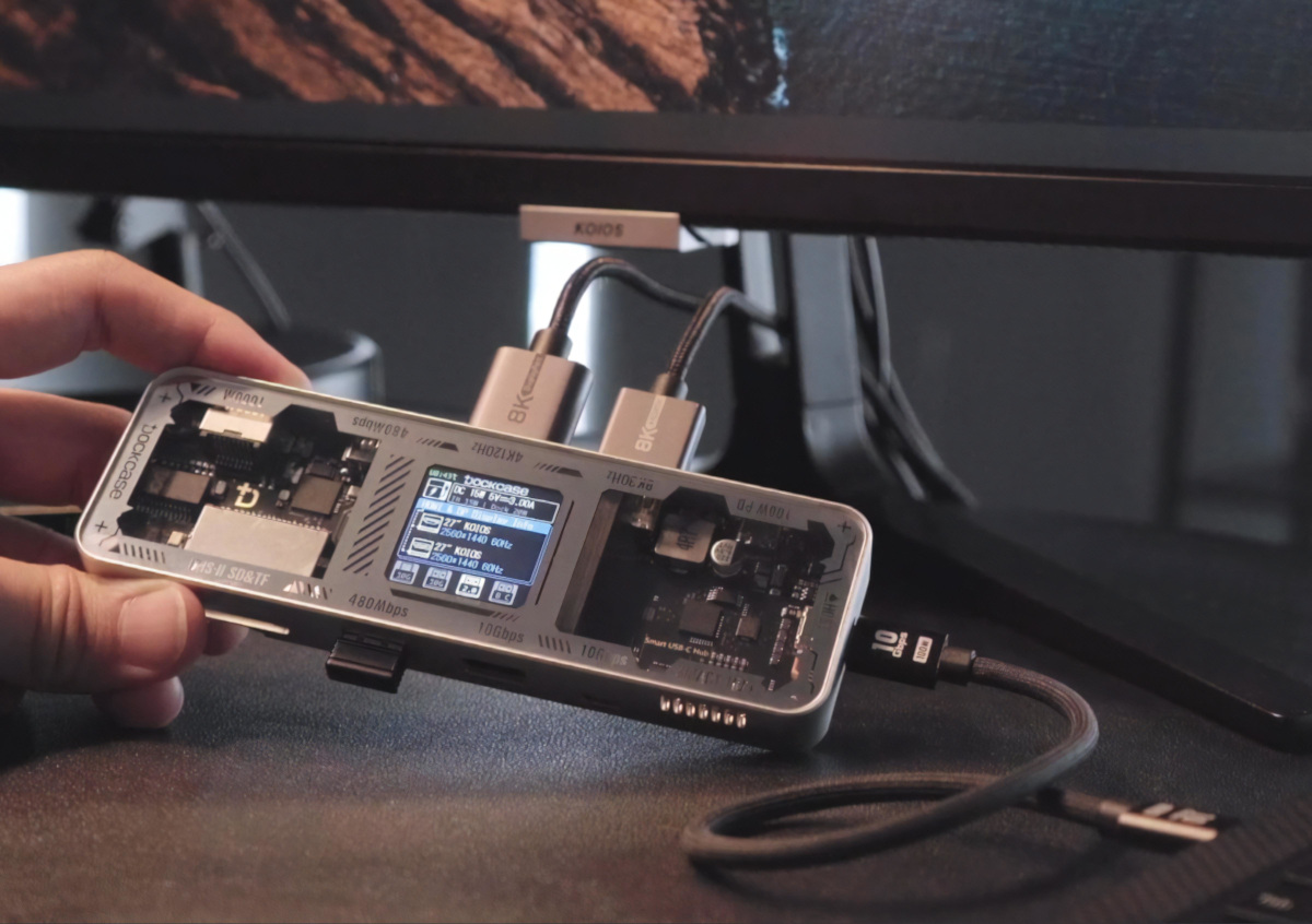 ORICO ドッキングステーション 5画面拡張 8K対応 22-in-1 3画面出力