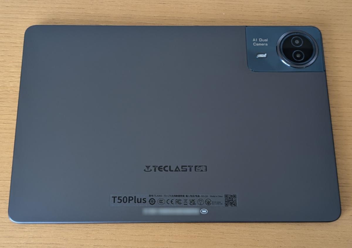 Teclast T50 Plus レビュー － 従来モデルから性能がアップ
