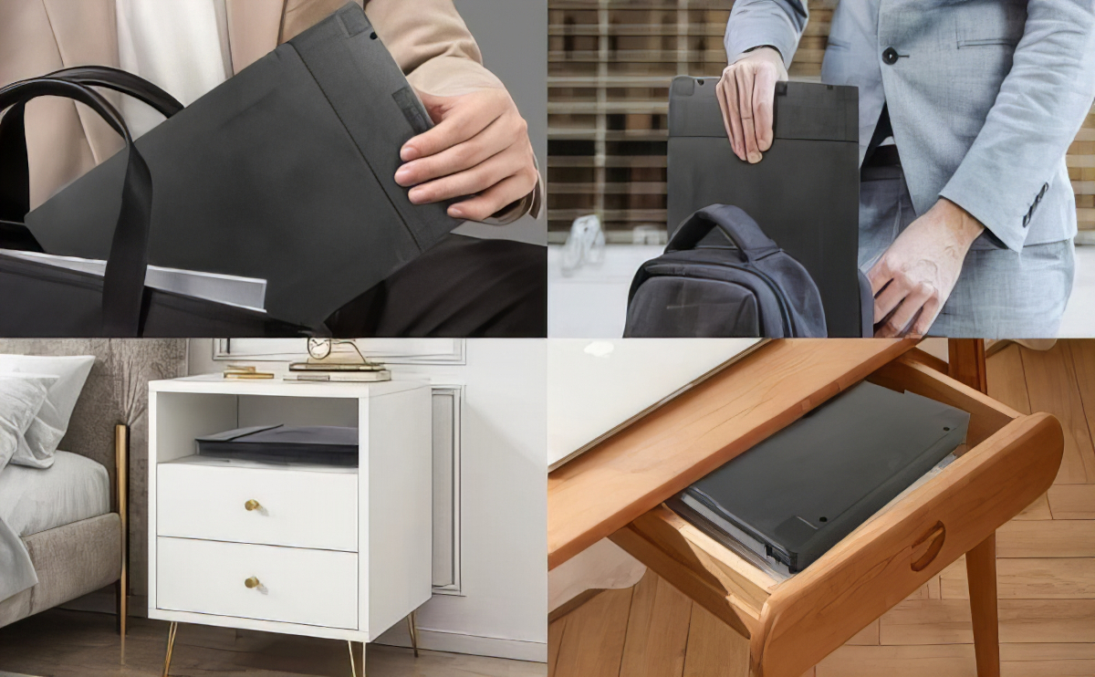 Tabletote PLUS － 持ち運びが楽で軽量、サッと組み立てができる