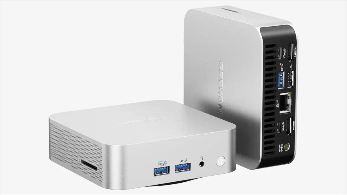 GEEKOM A6 ミニPC Ryzen 7 6800H GEEKOM A6 Budget Mini PC - AMD Ryzen 7 6800H & Radeon 680M GPU