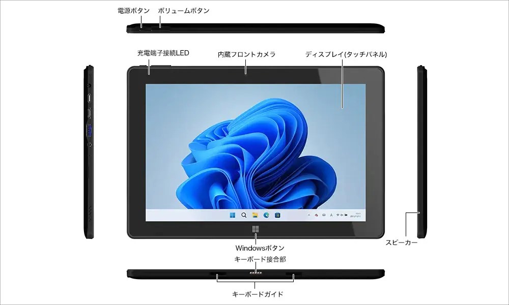 FRONTIER FRT280P － 国内メーカー製では希少な低価格帯のWindows 2-in