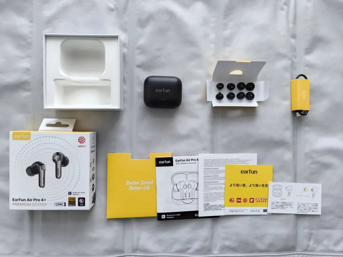 EarFun Air Pro 4+ レビュー － 音質強化に機能盛り盛り、1万円強で