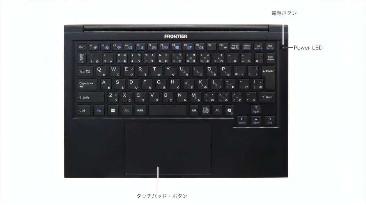 FRONTIER NSP － Core Ultraシリーズ3と2.8K有機ELディスプレイ搭載