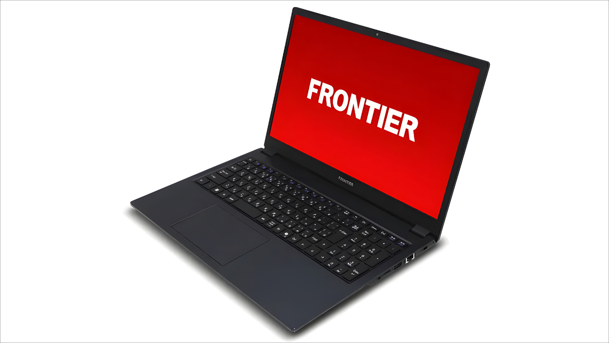 FRONTIER NLR － 15.6インチサイズ、スタンダードなスペックのビジネス