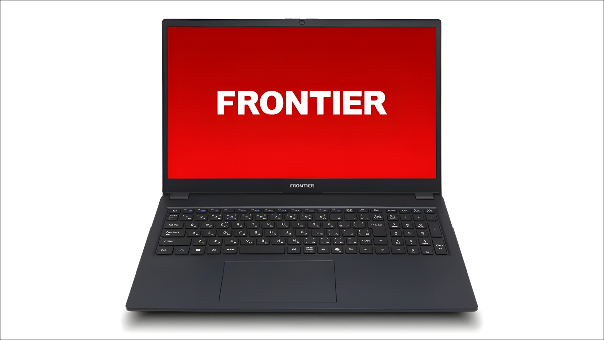 FRONTIER NLR － 15.6インチサイズ、スタンダードなスペックのビジネス