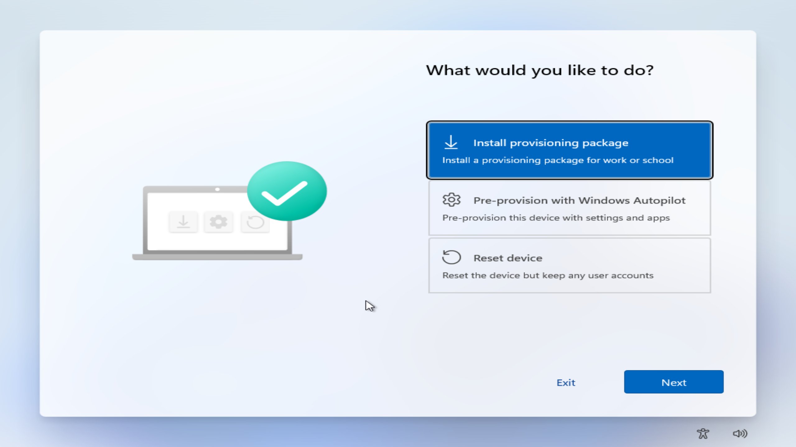Windows 11 oobe secrets: autopilot information and developer console