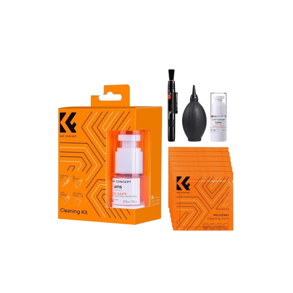 Kit de nettoyage d'objectif 4 en 1 K&F Concept