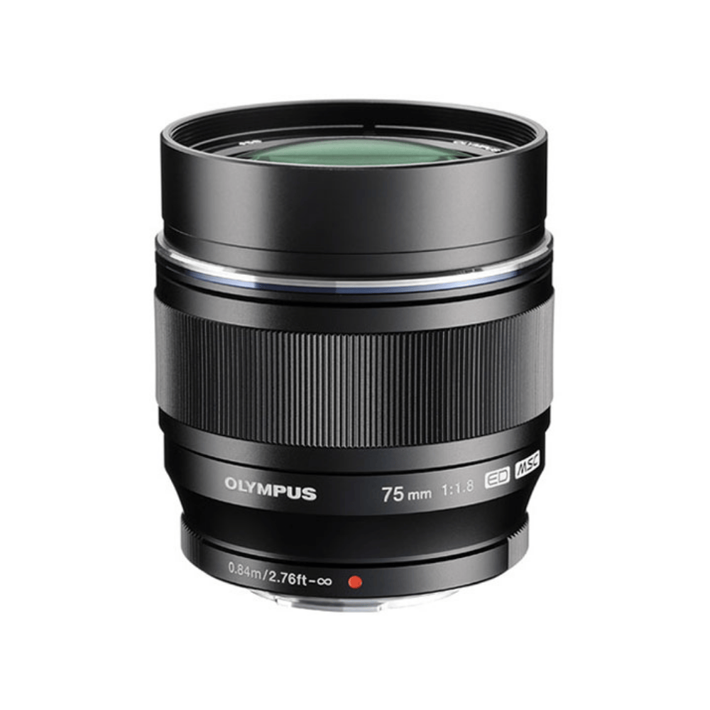Objectif Olympus M.Zuiko Digital 75mm f/1.8. (Noir) (Occasion)