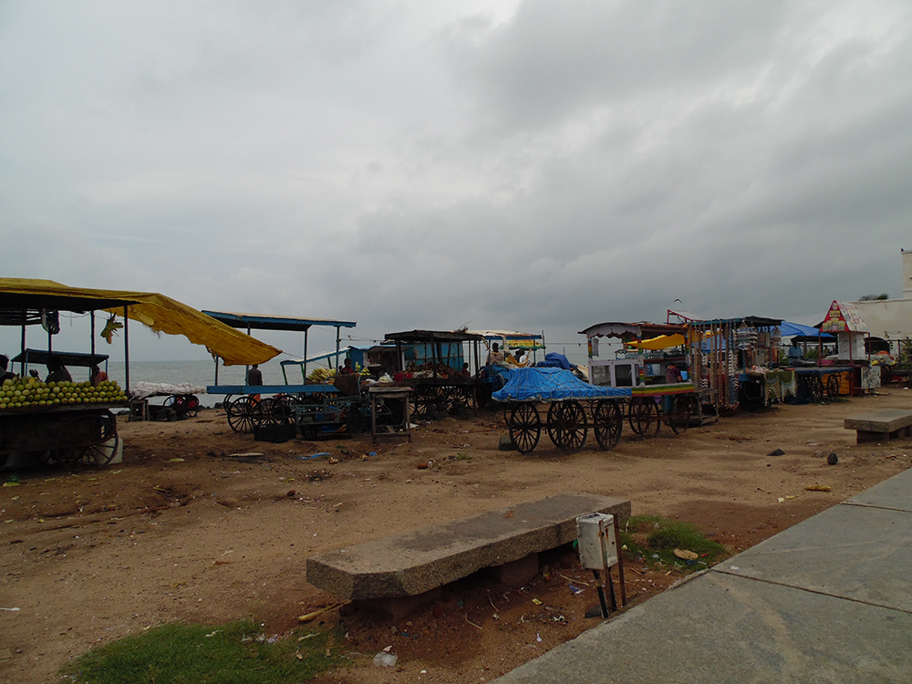 Pondicherry sea's bay