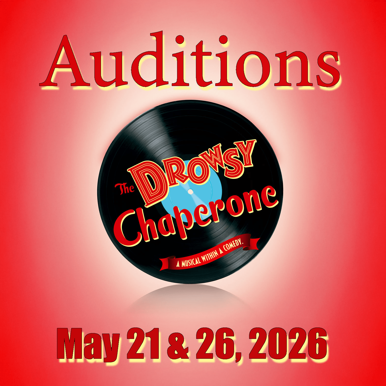 Auditions: The Drowsy Chaperone