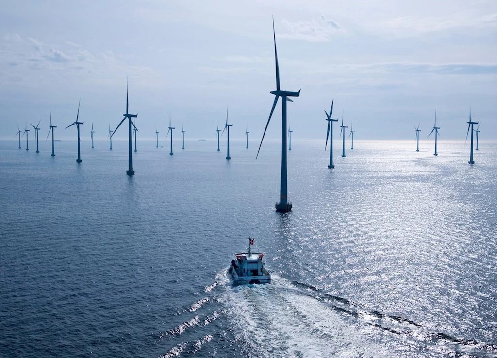 London array Offshore Wind Farm in UK