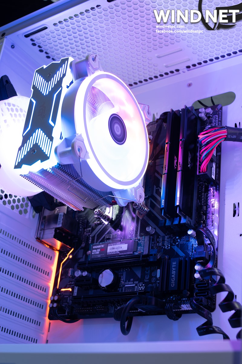 YGT CLA4200 CPU Cooler (4 Heat Pipes 