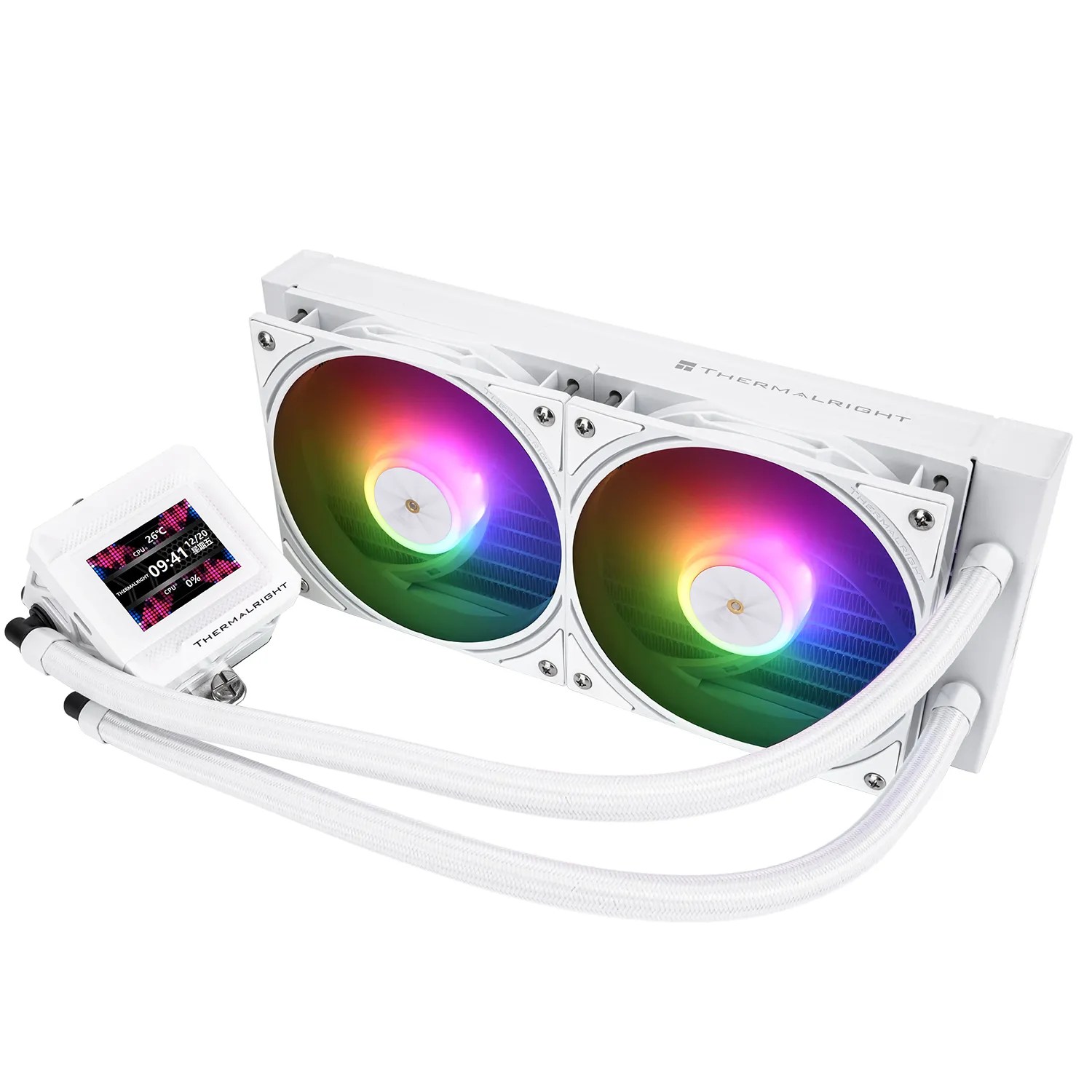 PC用ファン・クーラー Thermalright FROZEN WARFRAME SE Frozen Warframe 360 SE ARGB BLACK V2 – Thermalright