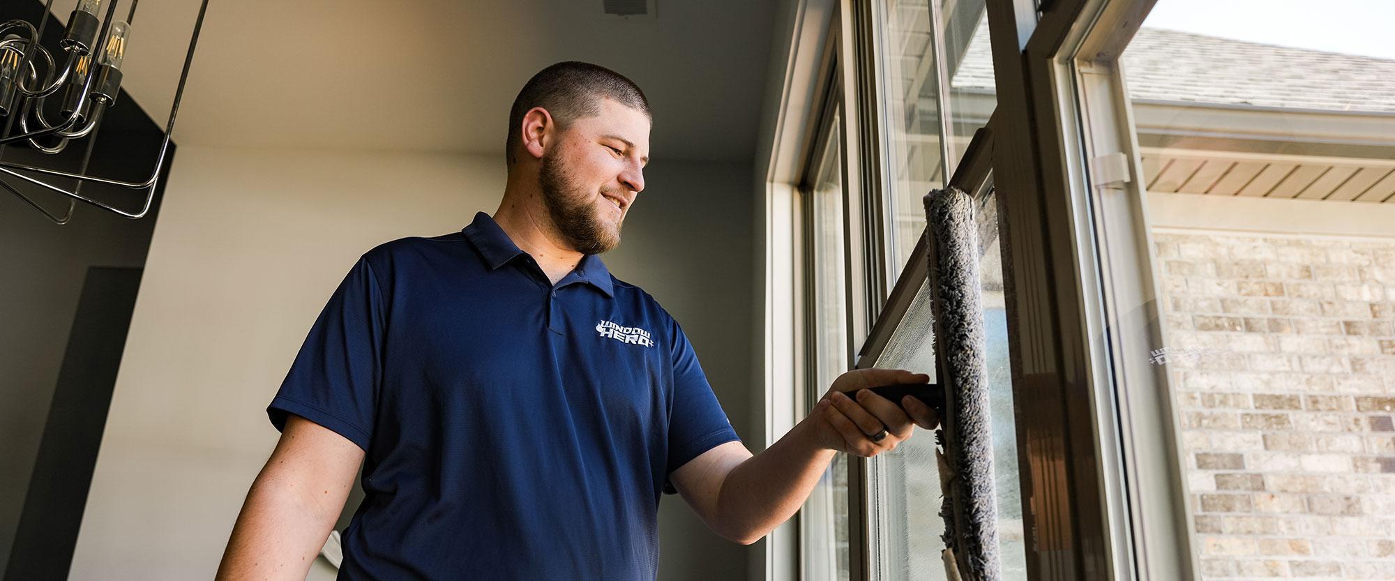 Interior window cleaning in temple-belton, tx