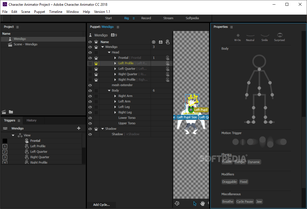 If you do not see these tutorials . Download Adobe Character Animator CC 2021 4.4