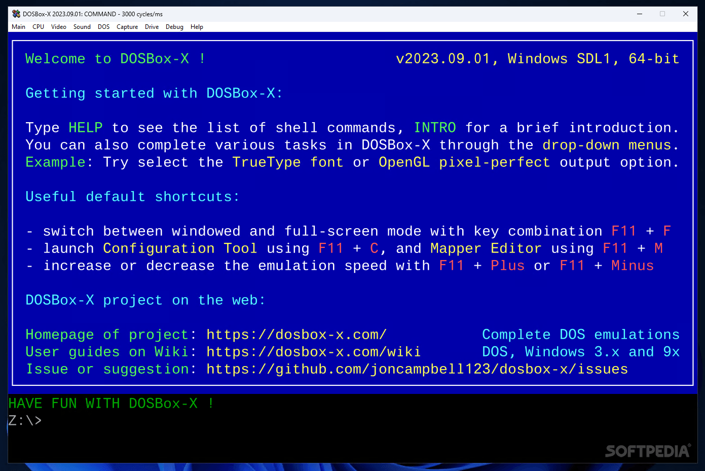 DOSBox X Download Softpedia DOSBox X 3 