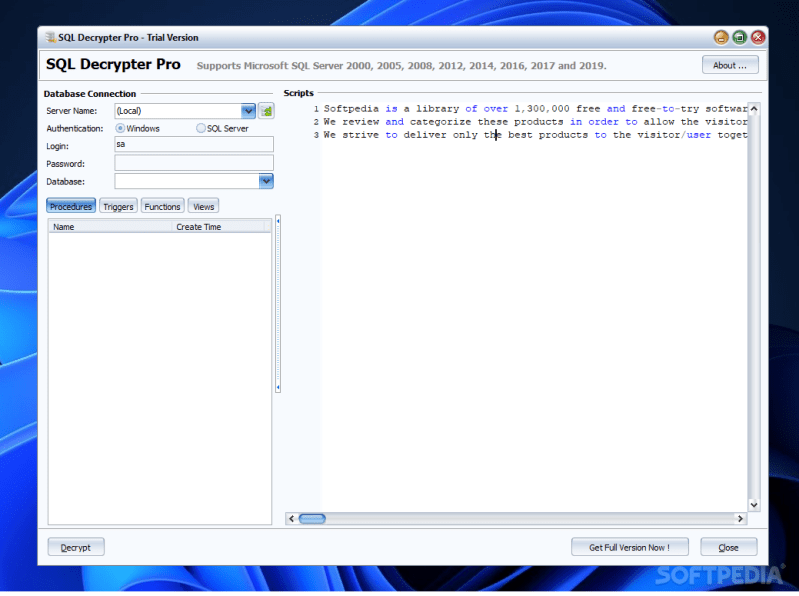 Decryptsql Download Softpedia - Ultra HD Dark Arts for Desktop
