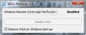 4) total the installation actions and also reboot your pc or desktop. Download Wga Remover 1 5