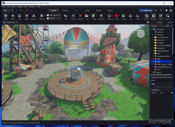 Roblox Studio Download Softpedia Roblox Studio 1 