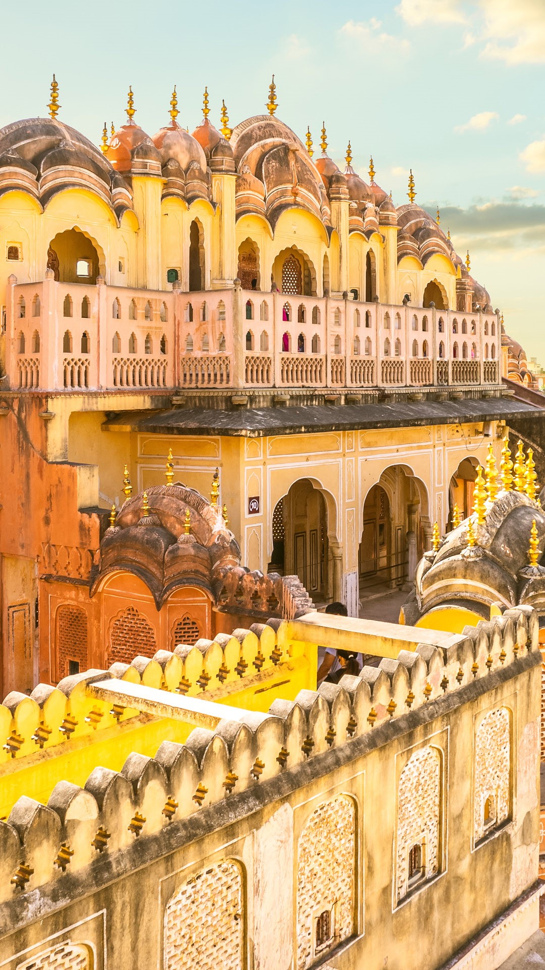 The small space in your house might be limited on size but not on design. Hawa Mahal (Palace of the Winds) in Jaipur, India