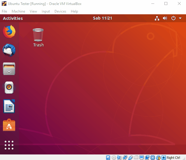 Opsi Power Ubuntu Virtualbox