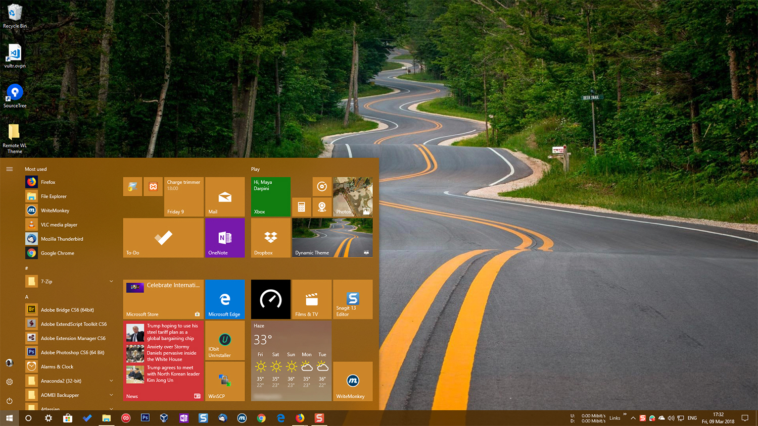 Windows 10 Start Menu