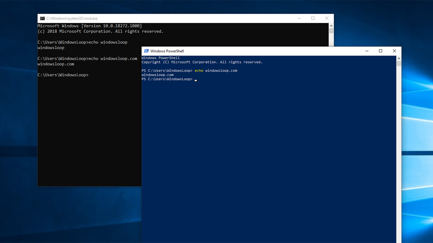 How to Zoom in and out in Command Prompt and PowerShell