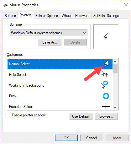 Cursor