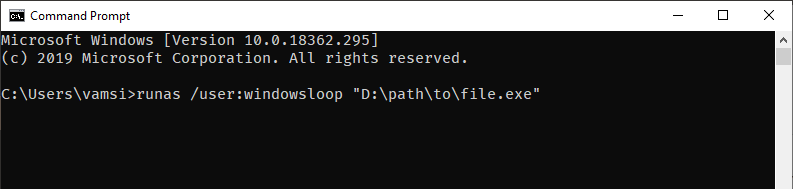 How To Run a Program as a Different User in Windows 10 & 11