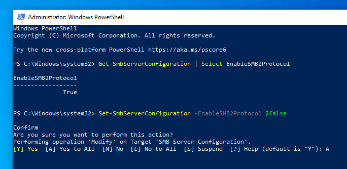 Disable-smb3-smb2-confirm