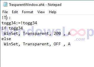 Transparent-window-autohotkey-script-090820z