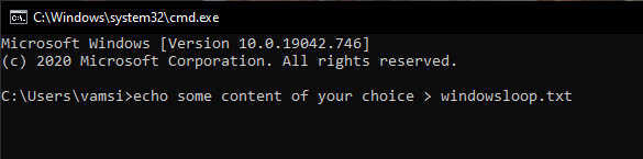 How to Create A File Using Command Prompt or PowerShell