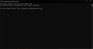 How to Create A File Using Command Prompt or PowerShell