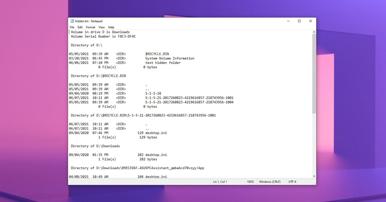 how-to-list-all-hidden-files-and-folders-in-windows