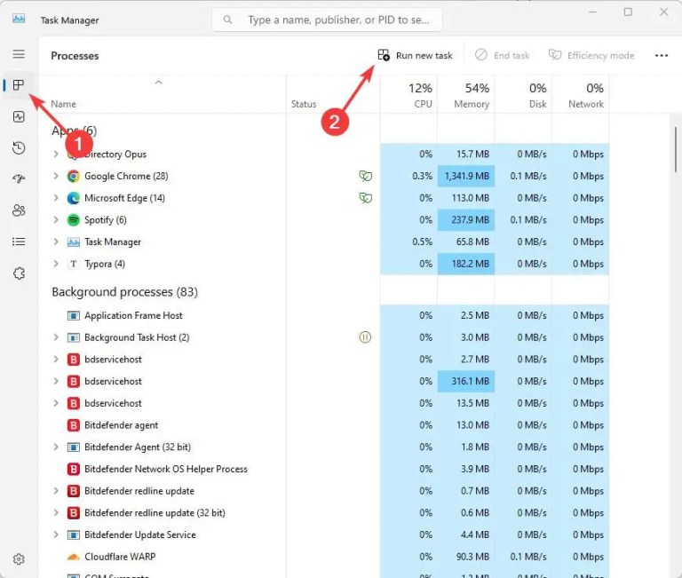 How to Run Windows Explorer from Task Manager on Windows 11